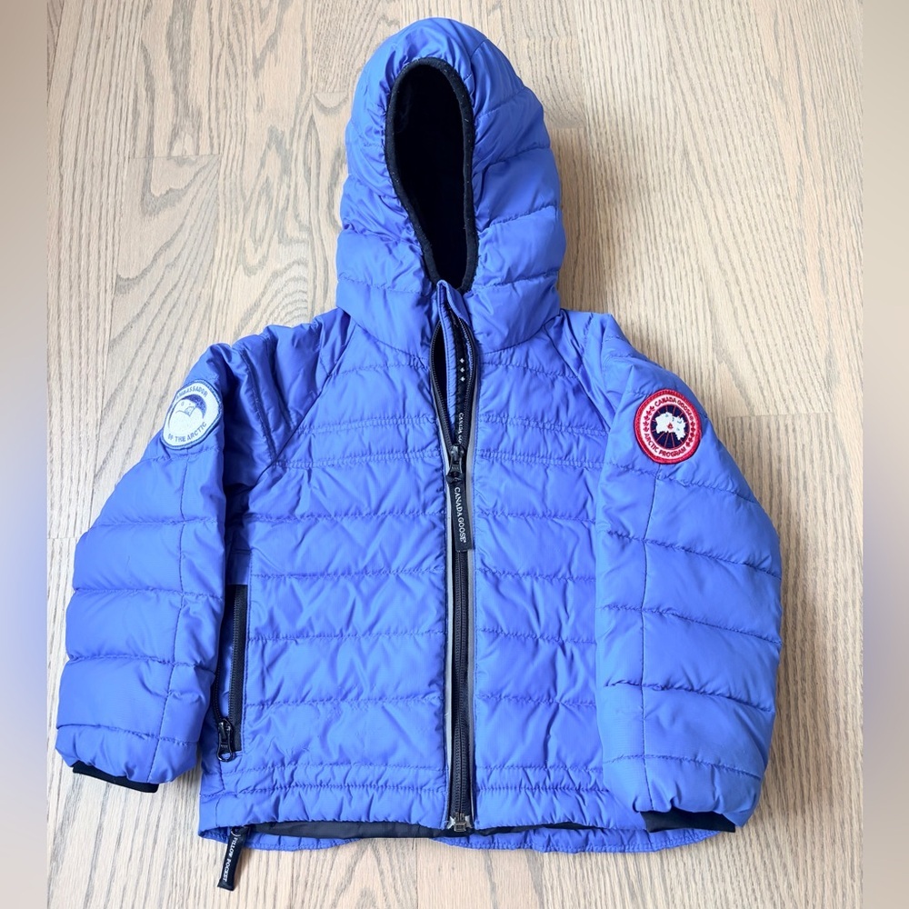 Canada Goose Boys Bobcat Coat Blue